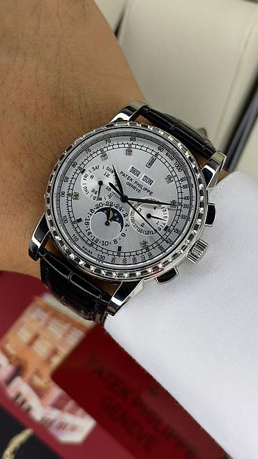 bas ortusu: Yeni, Qol saatı, Patek Phillipe, rəng - Qara — 1