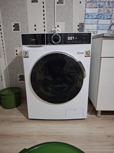 телевизор смарт 32: Кир жуучу машина Midea, Жаңы, Автомат, 7 кг чейин, Тар
