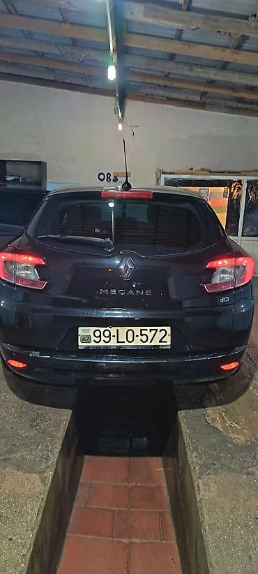 Renault: Megan 3 2012 ci il 1.5 turbo dizel Heçbir problemi yoxdur Motor 3 aydı — 3