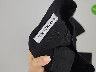 pull ane bear: Męskie spodnie cargo T.N.T08 Jeans, kolor czarny, rozmiar W33. - — 4