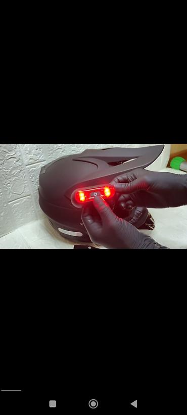 peredok velo: Velosiped dəbilqəsi – arxa LED işıqlı velo kask 20 azn arxa stop 15 — 2