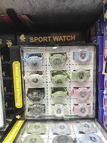 детские наручные часы: Набор детских электронных часов «Sport Watch» - Формат: коробка с — 1