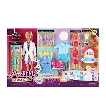 crne lakovane cipele: Set Anlily Collection – lutka sa karijernim temama i 29 dodataka — 1