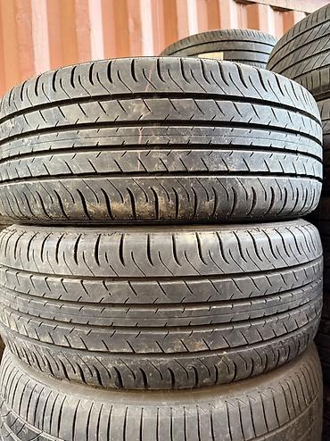 Шины 215 / 55 / R 17, Лето, Б/у, Пара, Легковые, Япония, DUNLOP at lalafo.kg Шины 215 / 55 / R 17, Лето, Б/у, Пара, Легковые, Япония, DUNLOP