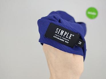 niebieska bluzki: SIMPLE, Bluzka damska, rozmiar M — 5