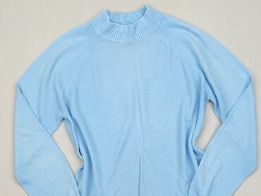 błękitne bluzki damskie: Гольф, L, стан - Дуже гарний