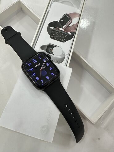 elektron saatlarin qiymeti: Apple watch ⌚ se 44mm. Saat tam originaldır. Alınandan çox az