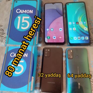 Xiaomi: Xiaomi Redmi 9C, 64 GB, rəng - Qara, 
 Barmaq izi, İki sim kartlı