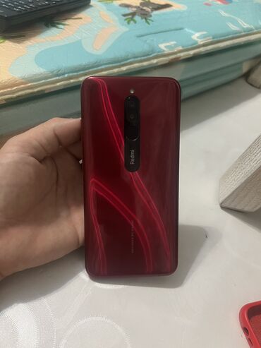 8гб ddr3: Redmi, Redmi 8, Колдонулган, 64 ГБ, түсү - Кызыл, 2 SIM