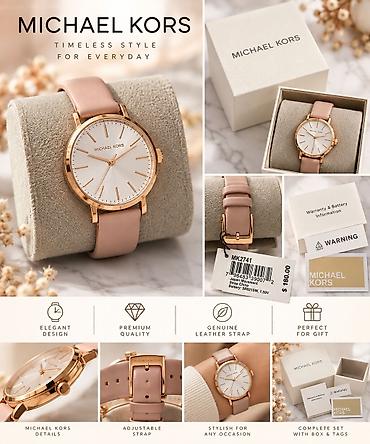 Классикалык сааттар: Классикалык сааттар саат, Michael Kors, Жапония, Асыл нуска, Аялдарга, Жаңы — 1