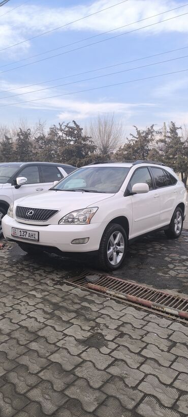 470 белый: Lexus RX: 2004 г., 3.3 л, Автомат, Бензин, Кроссовер