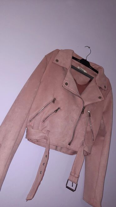 pojas za kaput: Baby pink jaknica za svaki dan. NOVA, lepo se kombinuje. Preslatka 🌸😇