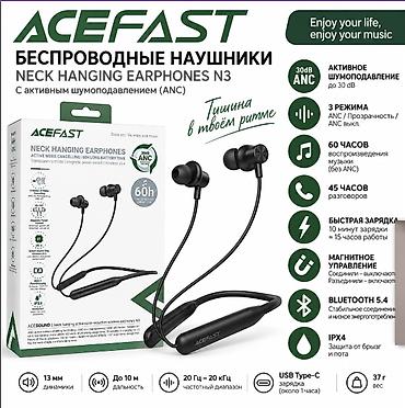ACEFAST N3 — беспроводные наушники-вкладыши с оголовьем на шею и