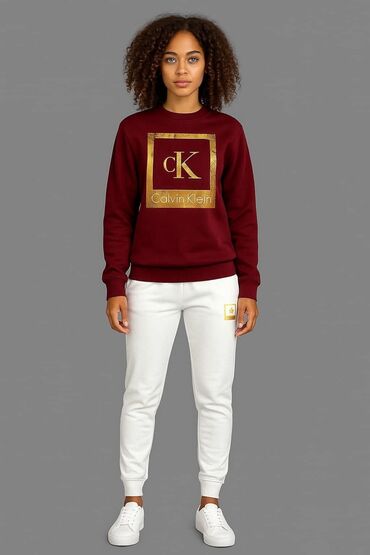 Gornji i donji deo: Komplet trenerka – udobna, moderna i izrađena od kvalitetnog pamuka — 5