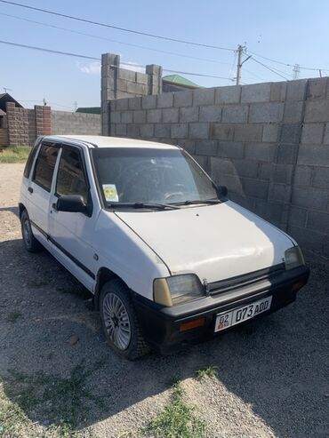 продажа авто в бишкеке и по всему кыргызстану: Автомобиль марки Daewoo Tico, белого цвета, с черными пластиковыми