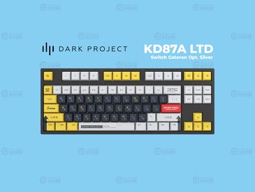 клавиатура для ноутбука: Клавиатура Dark Project KD87A LTD Origins (Switch Gateron Opt. Silver)