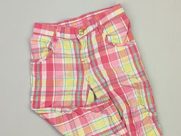 spodnie w kratę dla chłopca: Spodnie 3/4 7 lat, Tkaniny syntetyczne, stan - Dobry