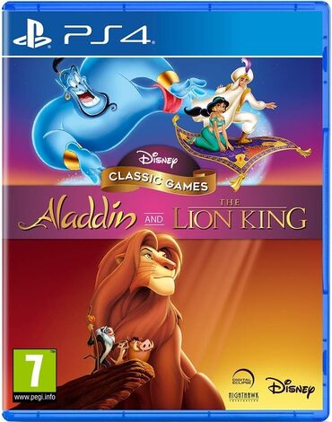 Digər auditexnika: Ps4 aladdin and lion king