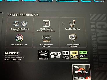 512: В продаже мощный игровой ноутбук Asus TUF Gaming A15, оснащенный — 4