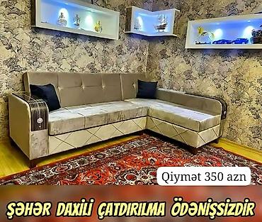 divan künc: Künc divan, Yeni, Açılan, Bazalı, Parça, Şəhərdaxili pulsuz çatdırılma — 1