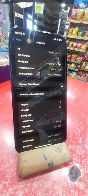 Apple iPhone: IPhone 12 Pro Max, 256 GB, Sierra Blue, Face ID — 4