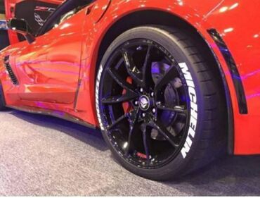 Maşın üçün stiker: Təkər üçün yazilar.Yokohama və Toyo riyers qalıb — 9