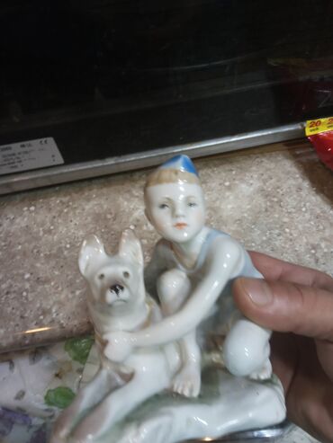 Fiqurlar: Fiqur, Keramika, rəng - Mavi — 13