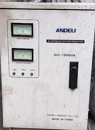 transformator yağı: ANDELI SVC-15000VA AC avtomatik gərginlik tənzimləyicisi Güc — 1