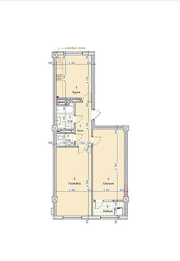 Продажа квартир: 2 комнаты, 51 м², Элитка, 8 этаж, Готовая ПСО (под самоотделку) — 7