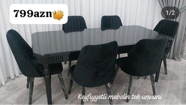 Mebellər Ucuzluq: Комплекты столов и стульев
