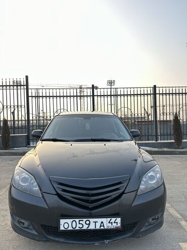 учёт не кыргызстан: Mazda 3: 2007 г., 1.6 л, Механика, Бензин, Хэтчбэк