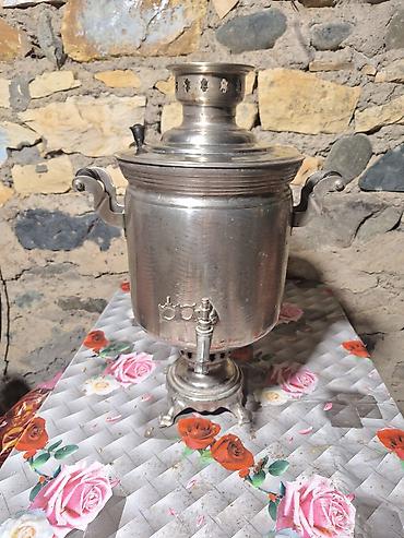 Samovarlar: İşlənmiş Od Samovar, 7 l, Ünvandan götürmə — 3