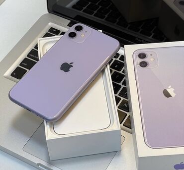 купить айфон китайский: IPhone 11, 64 ГБ, Deep Purple, Зарядное устройство, Чехол