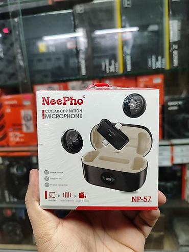 Жакага тагылуучу микрофондор: Беспроводной петличный микрофон NeePho Компактный и мощный микрофон — 4