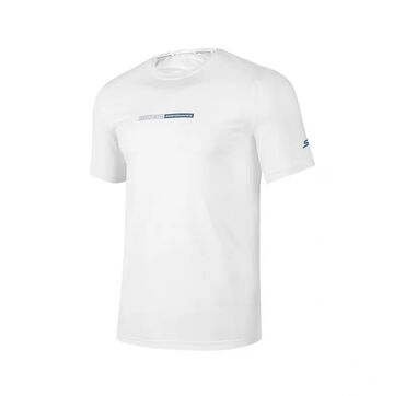 футболки с вырезом мужские: Футболка M (EU 38), түсү - Ак