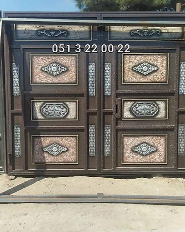 Həyət darvazaları: Demir qapilar darvazalar seyf qaplari 650manatdan bawlayan qiymetlerle — 4