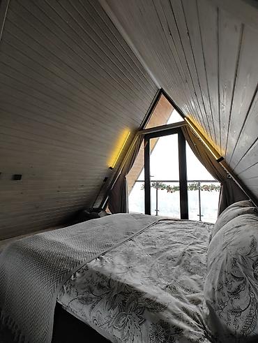 Посуточная аренда домов: 60 м², 2 комнаты, Утепленный, Теплый пол, Балкон застеклен — 6