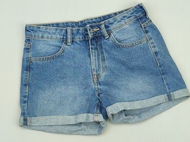 spódnice na szelkach jeans: Shorts, Denim Co, XS (EU 34), condition - Good