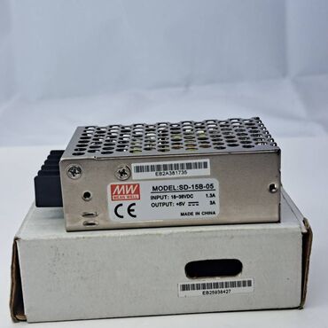 преобразователь частоты: Преобразователь meanwell SD-15B-5 DC-DC Enclosed converter; Input