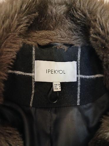crop geyim: Palto, Ipekyol, S, rəng - Qara — 4