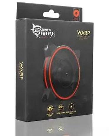 Rashladni sistemi: White Shark WARP – 120 mm ventilator za kućište sa crvenim LED — 16