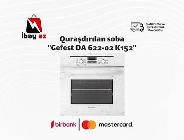 electron: Quraşdırılan soba "Gefest DA 622-02 K152"Quraşdırılmış soba Gefest DA — 1