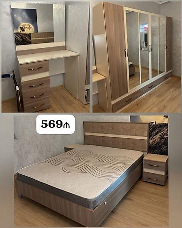 569₼ Embawood Yataq desti 1 ildir alınıb, köçe göre satılır