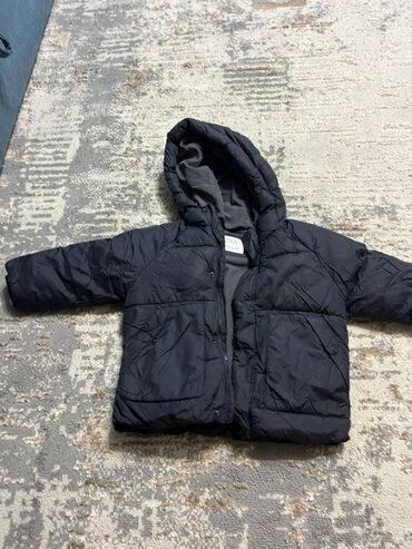 кожаный тренч: Детская куртка ZARA - Размер: 92 (на 18–24 месяца, указано на ярлыке)