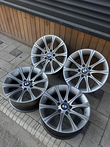 17: Литые Диски R 17 BMW, Комплект, отверстий - 5, Б/у — 5