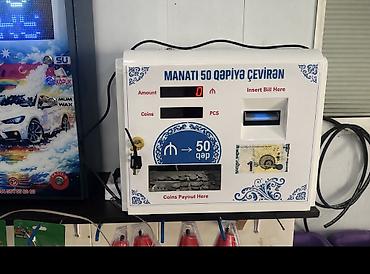 kass: MANATI 50 QƏPİYƏ ÇEVİRƏN AVTOMAT Məhsul təsviri: - Kağız pulunu 50 — 1