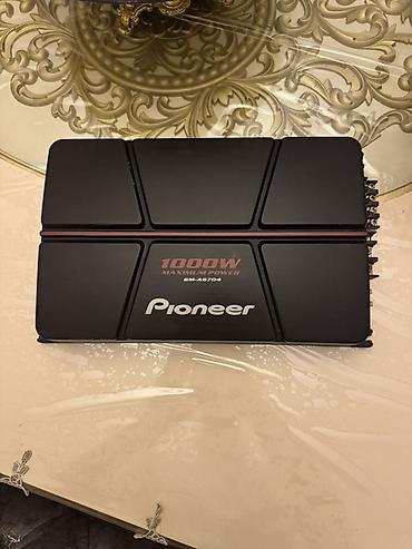 16 gb ram telefonlar: Pioneer GM-A6704 avtomobil gücləndiricisi - Maksimum güc: 1000W - 4 — 1