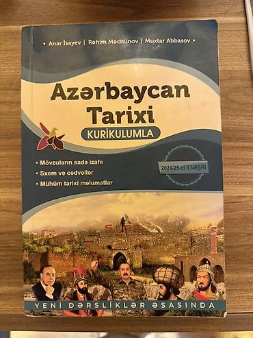 Kitablar və jurnallar: Məhsul: Anar İsayev Azərbaycan Tarixi – Kurikulumla dərs vəsaiti — 1