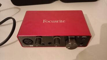 usb микрофон для студии: Звуковая Карта новая ТЕХНИЧЕСКИЕ ХАРАКТЕРИСТИКИ FOCUSRITE SCARLETT