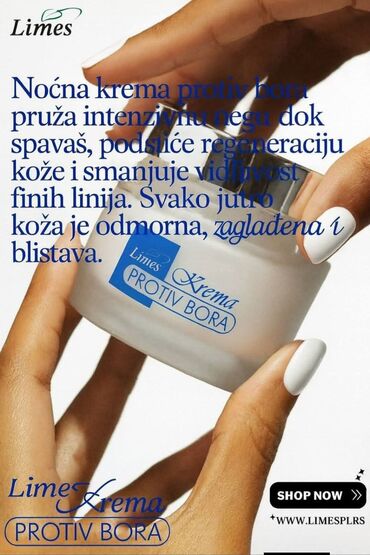 Nega kože: 🌙 LIMES NOĆNA KREMA PROTIV BORA – intenzivna regeneracija dok spavaš! — 2